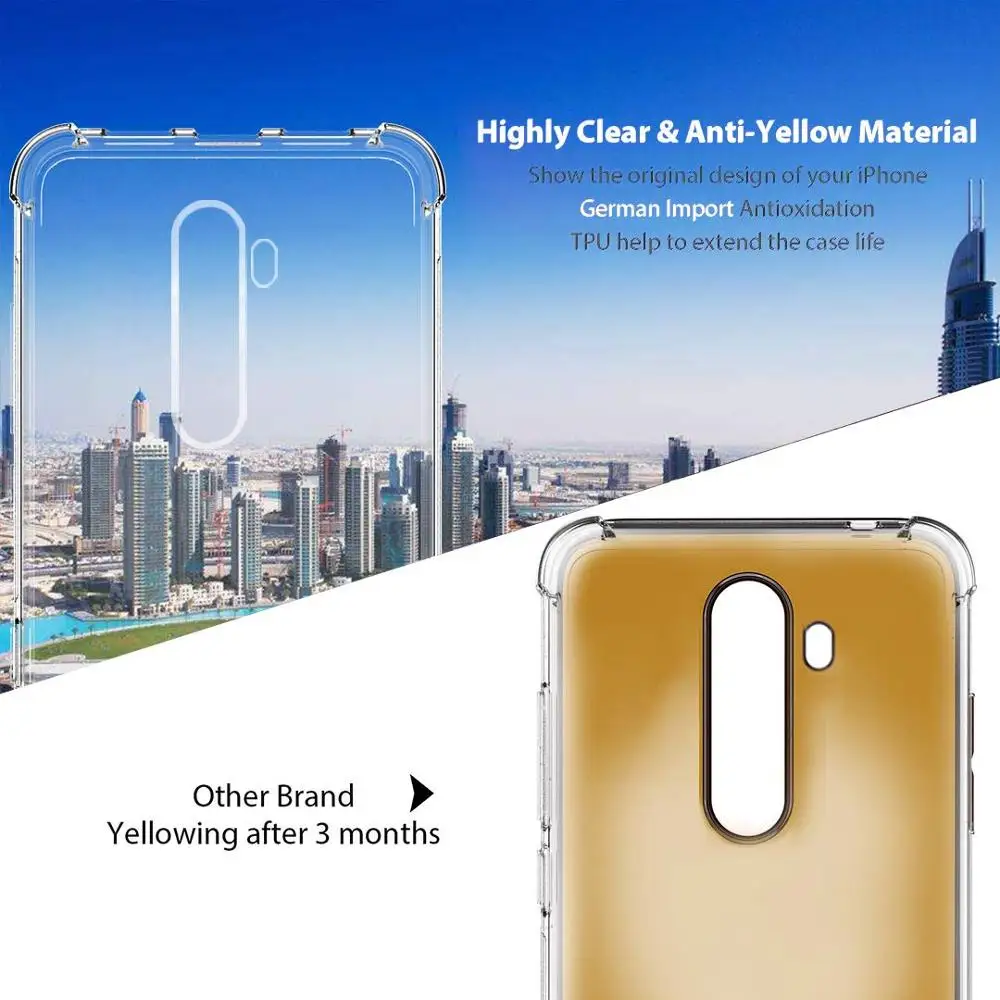 Transparent Soft Case For Realme X2 Pro Reinforced Corners Silicone Cover For Realme 6 6i XT c2 Bumper on Realme 5s 5 Pro 3 x50 images - 6