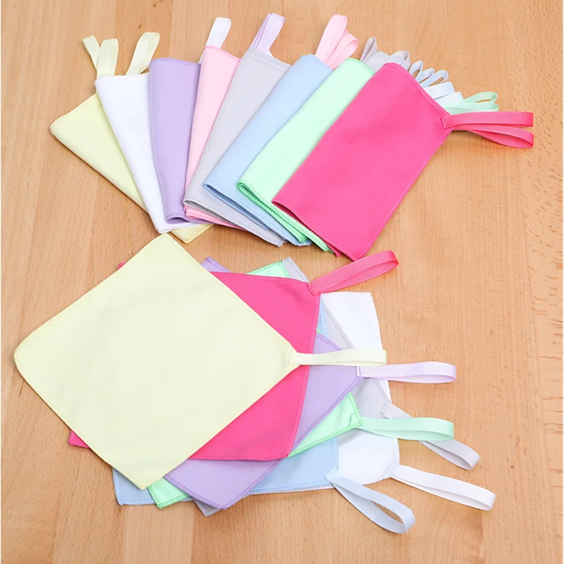 (10pcs) Mini Rag W/ Hanger for Kids Montessori Practical Materials for Cleansing Works Basic Life Skill Early Learning Tools