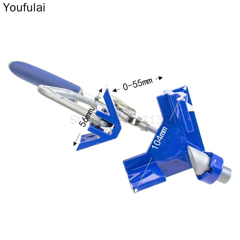 8d, Auto-adjustable 90 Degree Right Angle Woodworking Clamp Quick Clamp Pliers Picture Frame Corner Clip Hand Tool T-Clamp