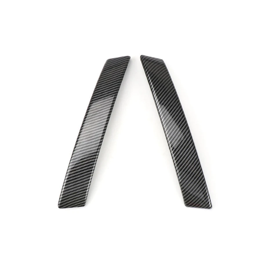 Car Inner Handle Interior Door Panel Pull Trim Cover Black Silver Carbon Fiber Left Right For Nissan Qashqai 2008-2015