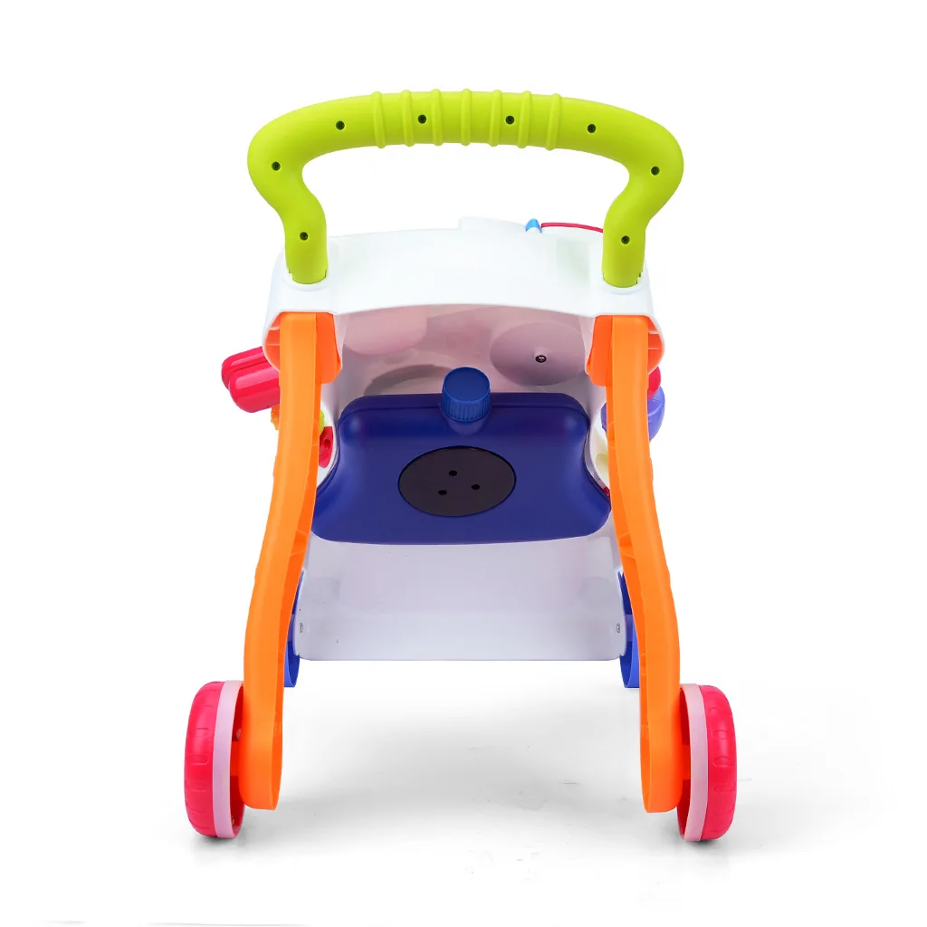 Baby Sit to Stand Walkers Toy Kids Activity Play Center with Musical Learning Push Walker Toys Gift for Baby Toddlers