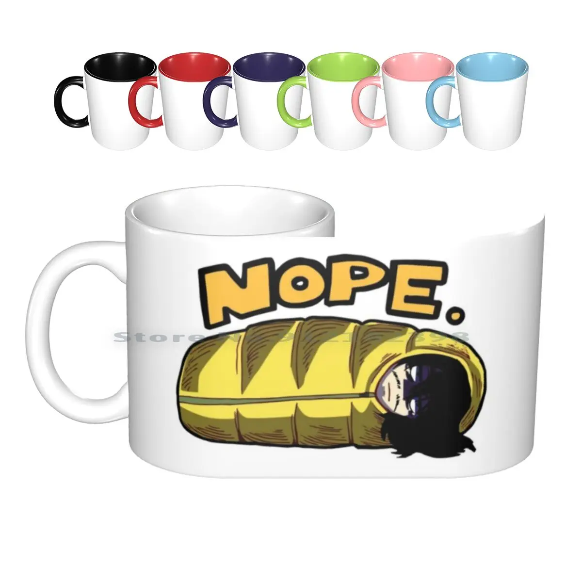 Aizawa Shouta-Nope Ceramic Mugs Coffee Cups Milk Tea Mug Aizawa Aizawa Shouta Aizawa Shota Shouta Aizawa Shota Aizawa Bnha Boku