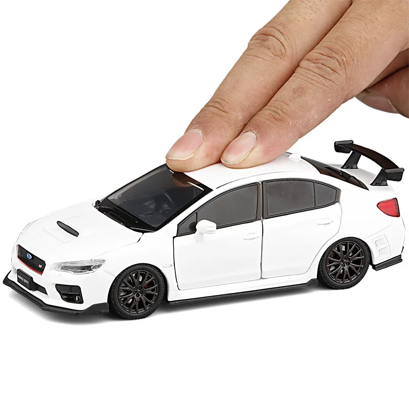 1:32 JDM Subaru STI WRX 2016 Subaru BRZ Supercar miniaturowy Model odlany Model samochodu z lekkim modelem do samochód dziecięcy