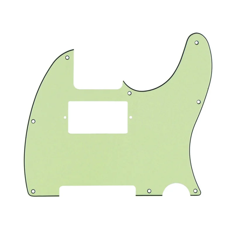 8 Holes Guitar Telecaster Pickguard Humbucker Mint Green Tele Guitar Pickguard Scratch Plate W/Screw for USA Tele Style Guitar