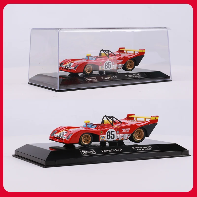 Bburago 1:43 Ferrari 488GTE 312P F430GTC 308GTB 458GT3 488 Challenge Static Die Cast Vehicles Collectible Model Racing Car Toys