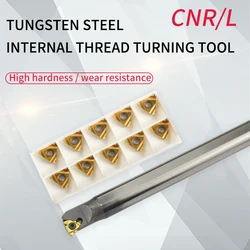 Tungsten Steel Turning Tool CNR0008K11 CNR0016Q16 CNR0025R22 Thread Turning Tool Boring Bar Carbide Insert 11IR/16IR/22IR