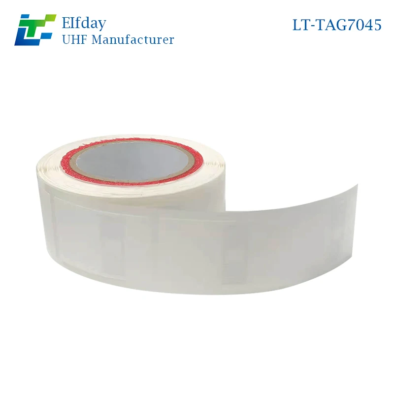 RFID label 100PCS RFID Electronic Tag UHF Unmanned Supermarket Self-Adhesive Label Coated Paper Pet Plus Light Film Sticker