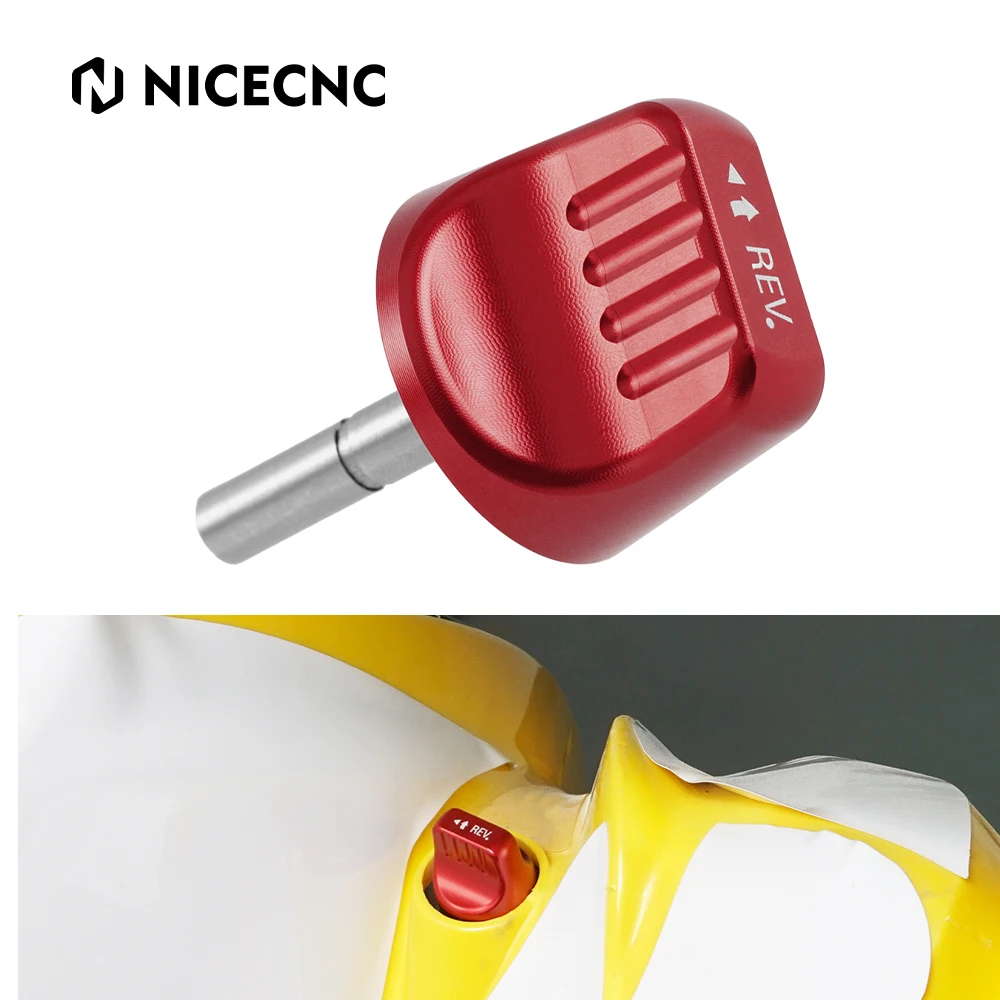 

NICECNC ATV for Yamaha Raptor 700 700R YFM700R YFM700 YFM 2009 - 2022 OEM Reverse Switch Cable Knob Cap Guard 2019 2018 2017