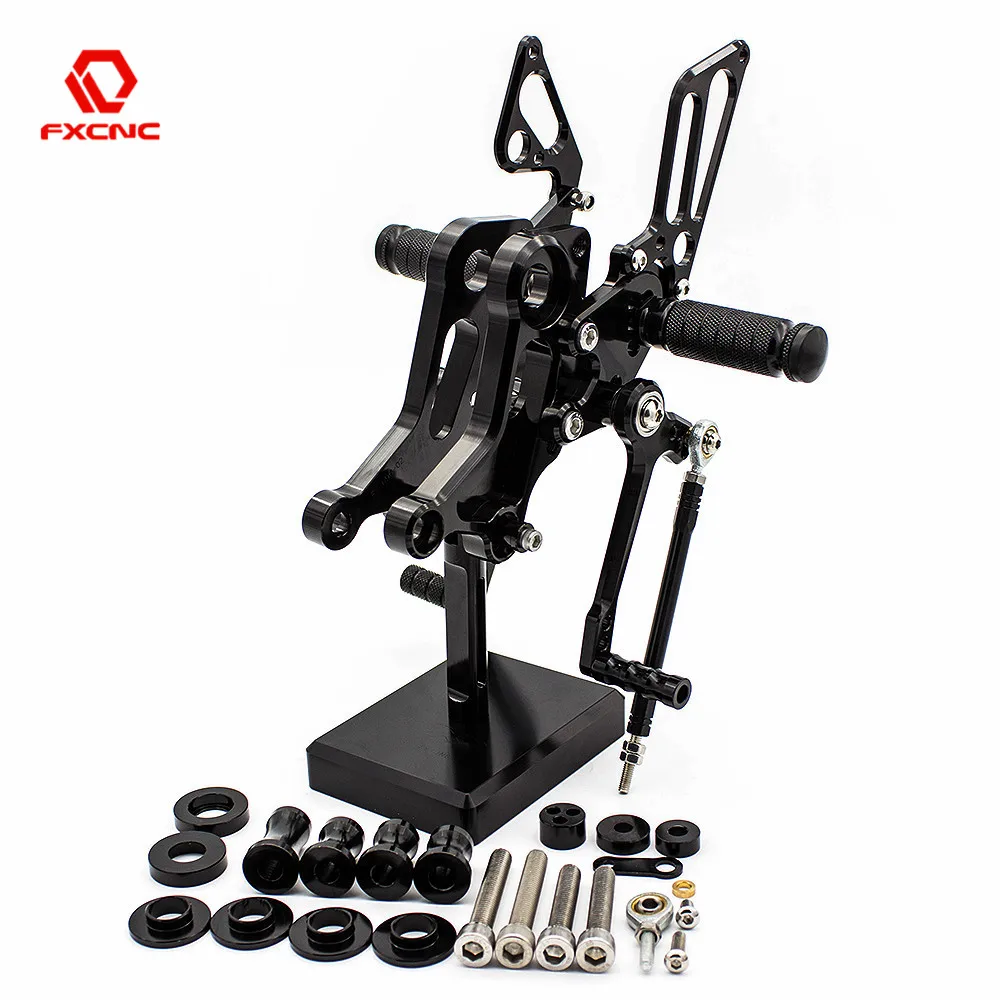 

For Ducati Monster S2R S4R S4RS 2003 2004 2005-2008 Reversed Rearset Footpeg GP Shifter Adjustable Motorcycle Footrest Rear Set