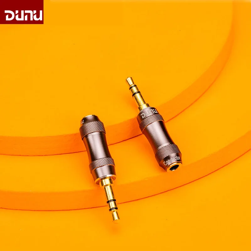 DUNU หูฟังอะแดปเตอร์ความต้านทาน 30Ω 75Ω แจ็ค 3.5 มม.อะแดปเตอร์ตัดเสียงรบกวนสําหรับ PC MP3 HiFi Player สมาร์ทโฟน