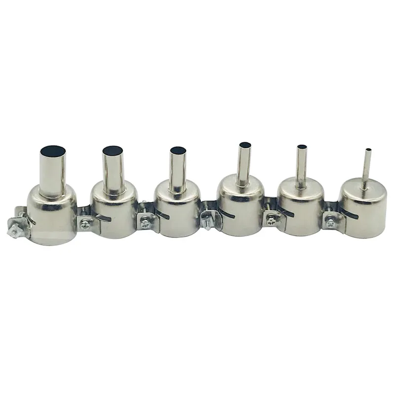 Buses Circulaires pour Station de Soudage à Air Chaud, en Alliage d\'Aluminium, Pistolet Thermique D.lique Universel, Résistantes, 858A 858D, 3-12mm,