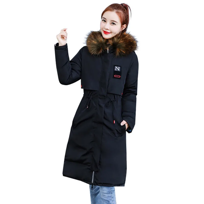 Big Fur Winter Parka Cotton Jacket 2022 Winter Jacket Women Thick Double Sides Snow Wear Winter Coat Lady Clothing Female QQ091