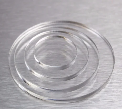 20pcs)customized clear acrylic round circle disc for wedding cake decoration senyu1638