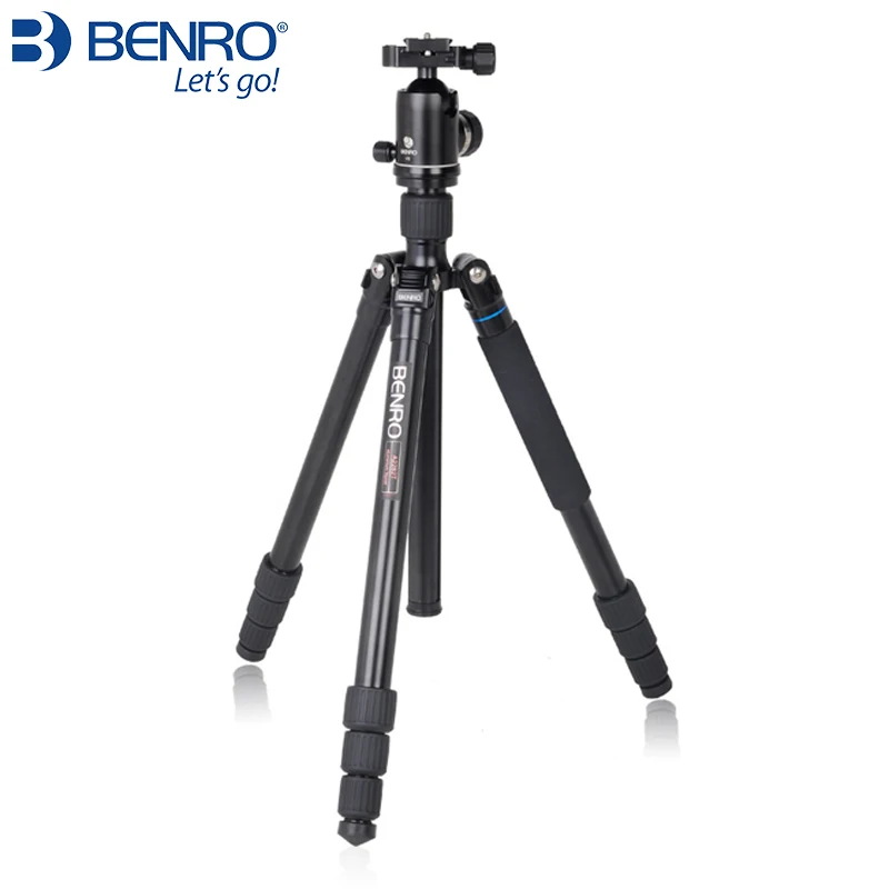 A2682TV2 Benro Tripod Aluminum Tripod Kit Monopod For Camera With V2 Ball Head Carrying Bag Max Loading 18kg DHL Free Shipping