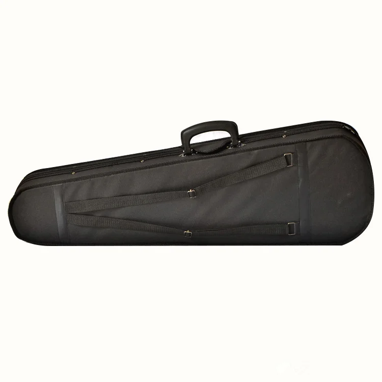 Violin Case1/10 1/8 1/4 1/2 3/4 4/4 A Make Violino Velvet Black Hard Box Backpack Safety Protection Gig Basic Fiddle Canvas