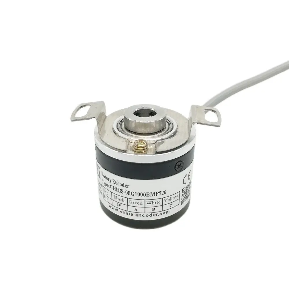 CALT 38mm Outer Optical Rotary Encoder 8mm Blind Hollow Shaft Incremental Encoder Push Pull Output