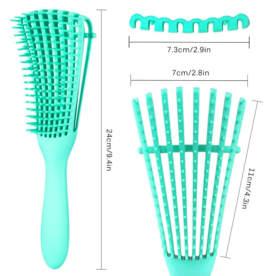 Detangling Hair Brush Octopus Brush Pink Purple Massage Curly Hair Brush Wet Hair Comb Detangling Brush Kinky Wavy Thick Hair