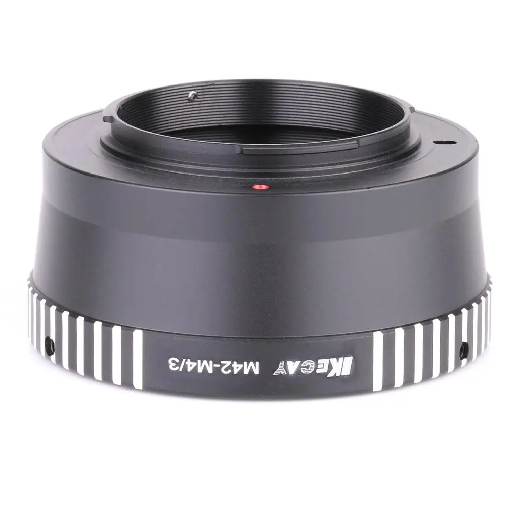 KECAY Lens Adapter Ring M42-M4/3 For Takumar M42 Lens and Micro 4/3 M4/3 Mount Adapter with Tripod Mount GF3 G3 E-P3   4