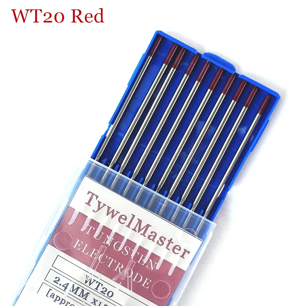 TIG Welding Tungsten Electrodes Welder Rods WT20 WL20 WL15 WZ8 WR20 E3 for WP26 WP17 WP9 TIG Torch