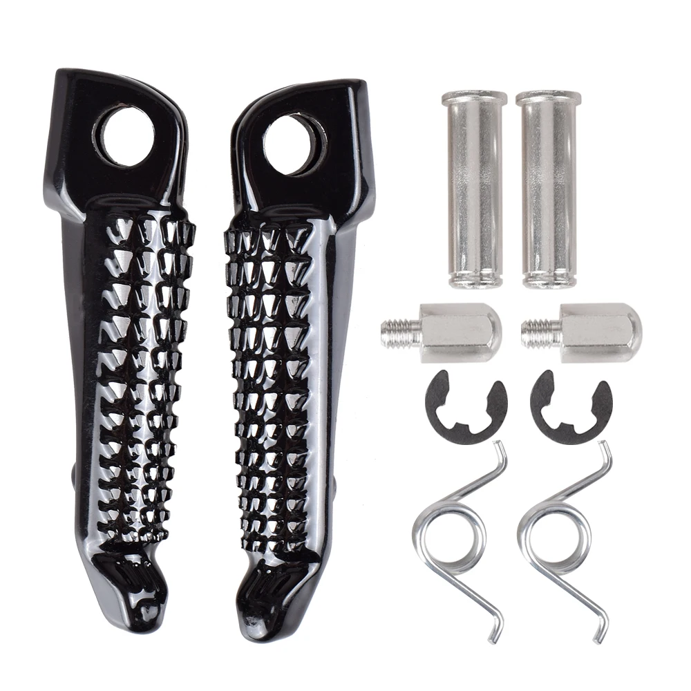 ER6N Motorcycle For Kawasaki ER6N ER6F ER6 2009 2010 KLE650 Versys 2008-2013 Z750 Z750S Motorcycle Front Footrests Foot Pegs