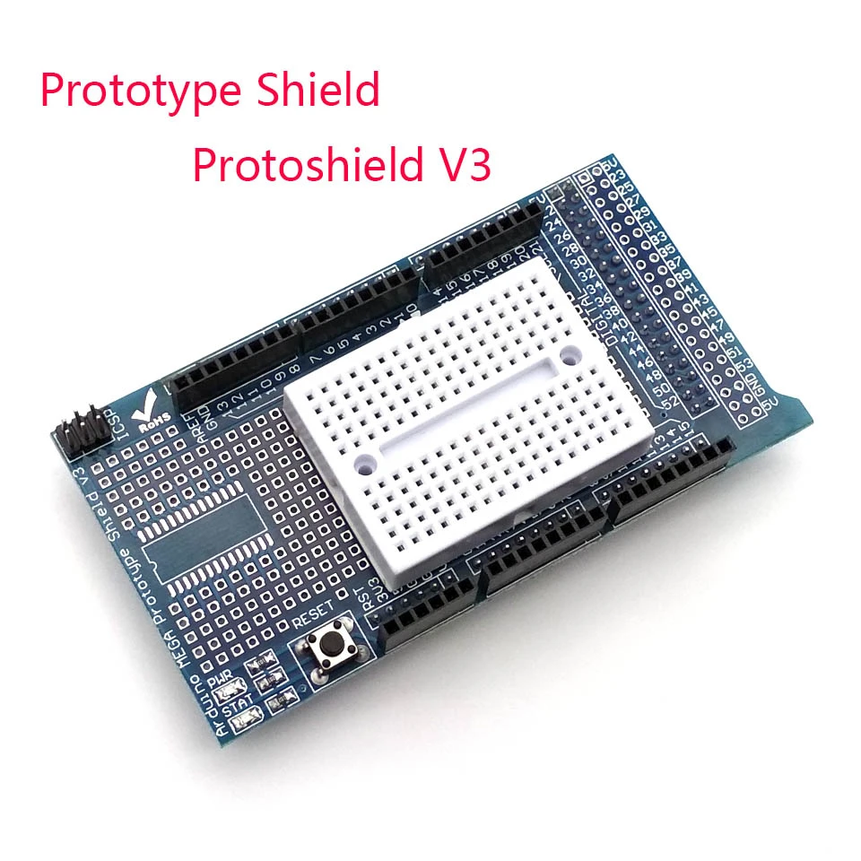 New Prototype Shield ProtoShield V3 + Mini Bread Board For Uno MEGA