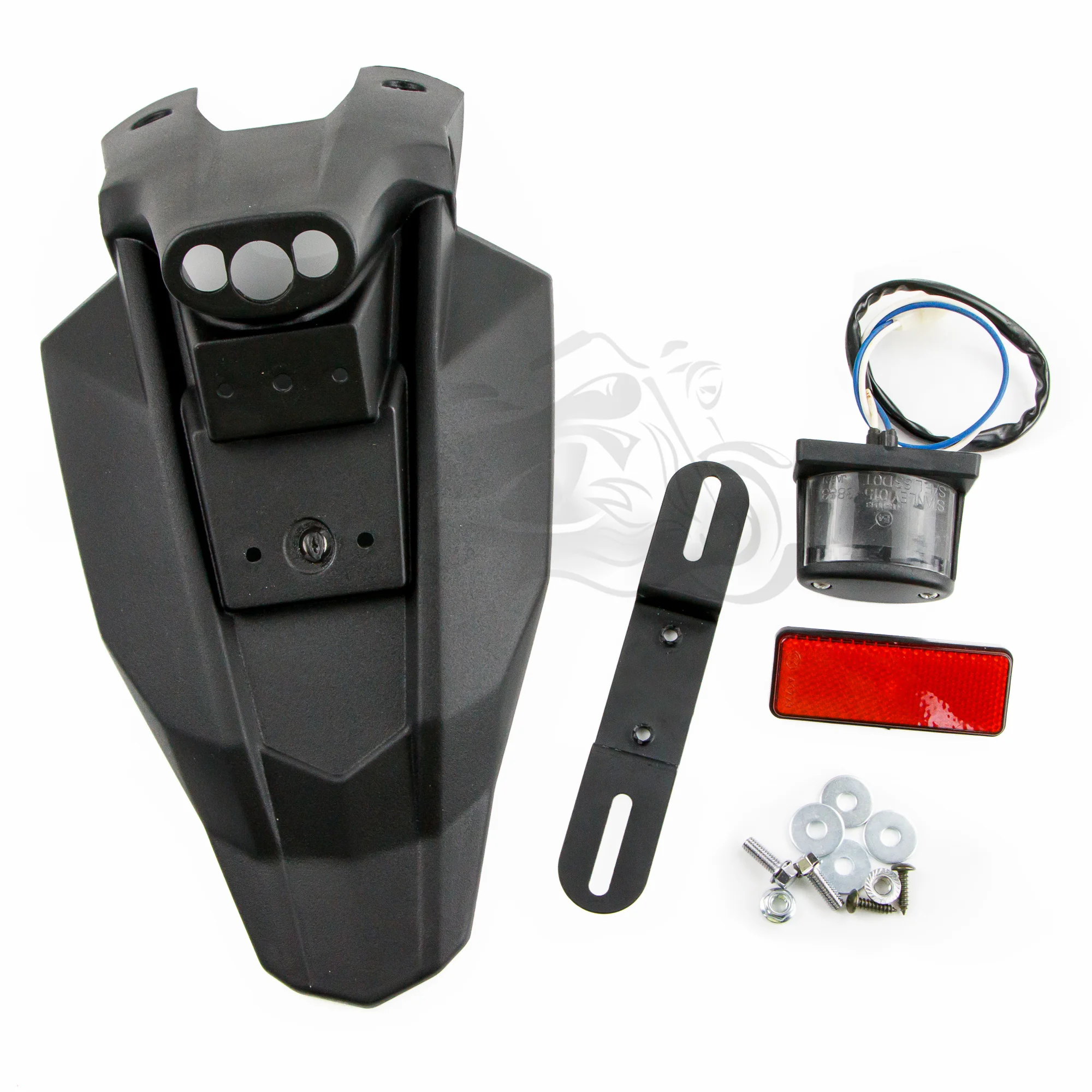 For Z800 Z 800 Rear Fender Mudguard License Plate Light Holder Bracket Ninja 650R ER-6F ER-6N 2012 - 2016 ER6F ER6N 2013 2014