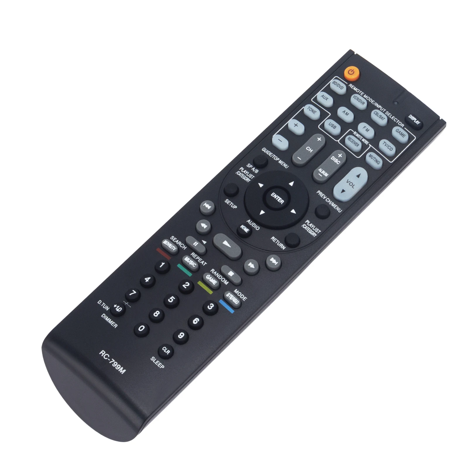 New RC-799M Remote fit for ONKYO HT-RC330 HT-R548 HT-S3500