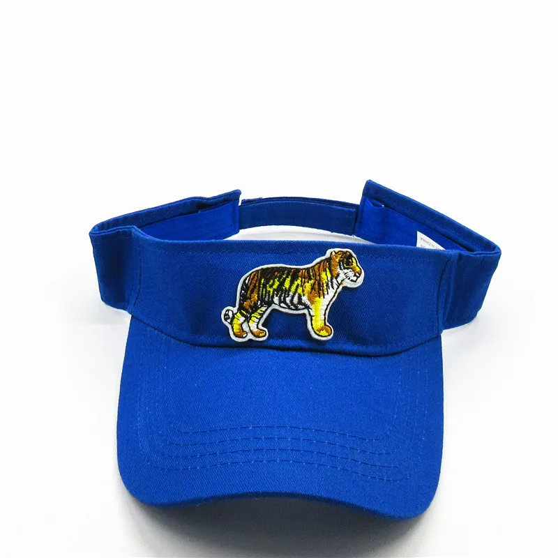 LDSLYJR Tiger animal embroidery Visors Baseball Cap Adjustable Snapback cap for men and women 256