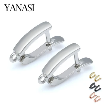 クラシックイヤリングフックジュエリー作成用銅真鍮ゴールドシルバーイヤリング DIY アクセサリーパーツアクセサリージュエリー用