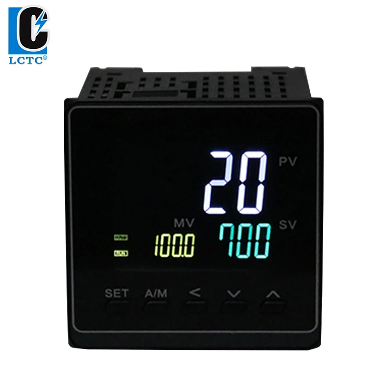 TC/RTD Input 72x72mm 50 Segments Program Ramp Soak LCD PID Temperature Controller SSR/Relay/4-20mA Output