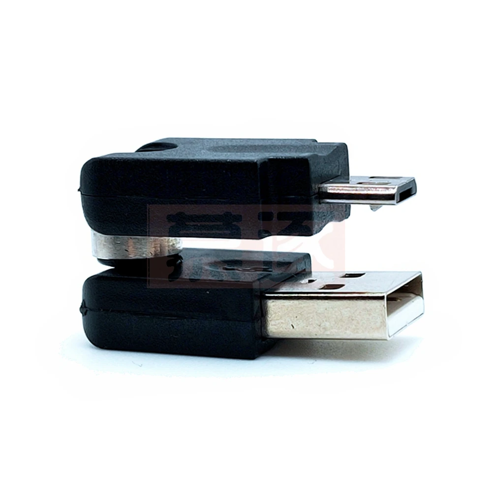 

Neue MICRO USB 2,0 Stecker Auf USB männlichen 360 Grad Drehwinkel Verlängerung kabel Adapter Heiße neue