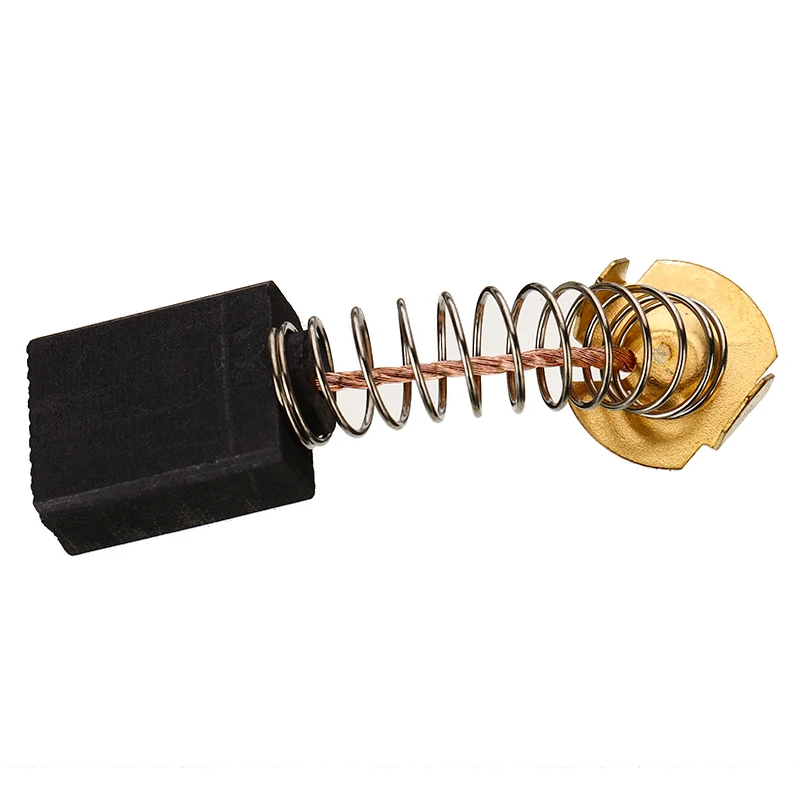 Escovas de carbono para substituição, conjunto com 5 peças de escovas de carbono para makita cb-153, cb153 moedor de ângulo 6.3mm x 13.3mm x 17mm