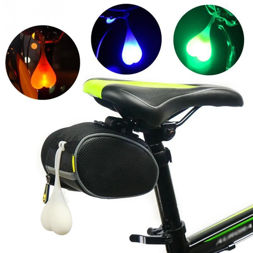 Luce luminosa per bicicletta, luci per bici anteriore e posteriore, fanale posteriore per bicicletta da bicicletta spia lampeggiante, impermeabile, 2 modalità