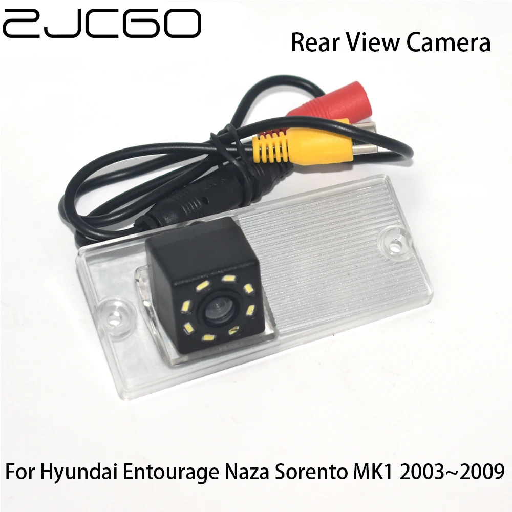 ZJCGO CCD Car Rear View Reverse Back Up Parking Night Vision Waterproof Camera for Hyundai Entourage Naza Sorento MK1 2003~2009