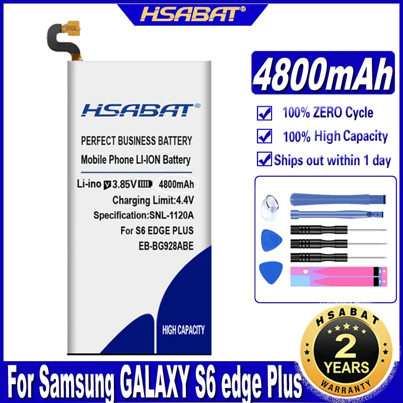 4800mAh EB-BG928ABE Battery for Samsung GALAXY S6 edge Plus / G9280 G928F G928A G928P G928T G928V G928S G9287 G9287C Edge+