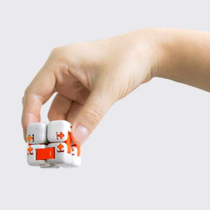 الأصلي Xiaomi Mitu اللون سبينر فنجر الطوب الذكاء الذكية فنجر إنفينيتي اللعب المكعبات السحرية مكافحة الإجهاد القلق هدية #2