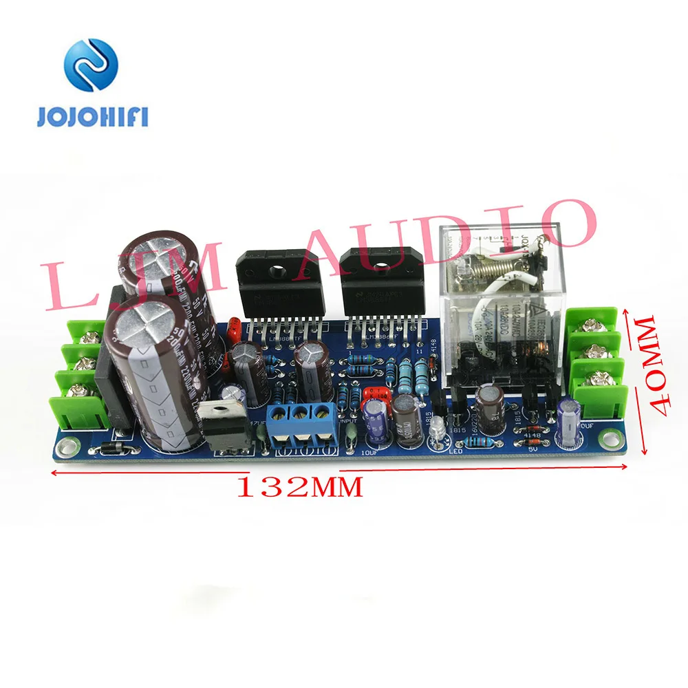 GAINCLONE GC LM3886TF DIY KITS/Finished Dual Channel w/Speaker Protection Rectifier Filter Power AMP Amplifier Amplifiers Board