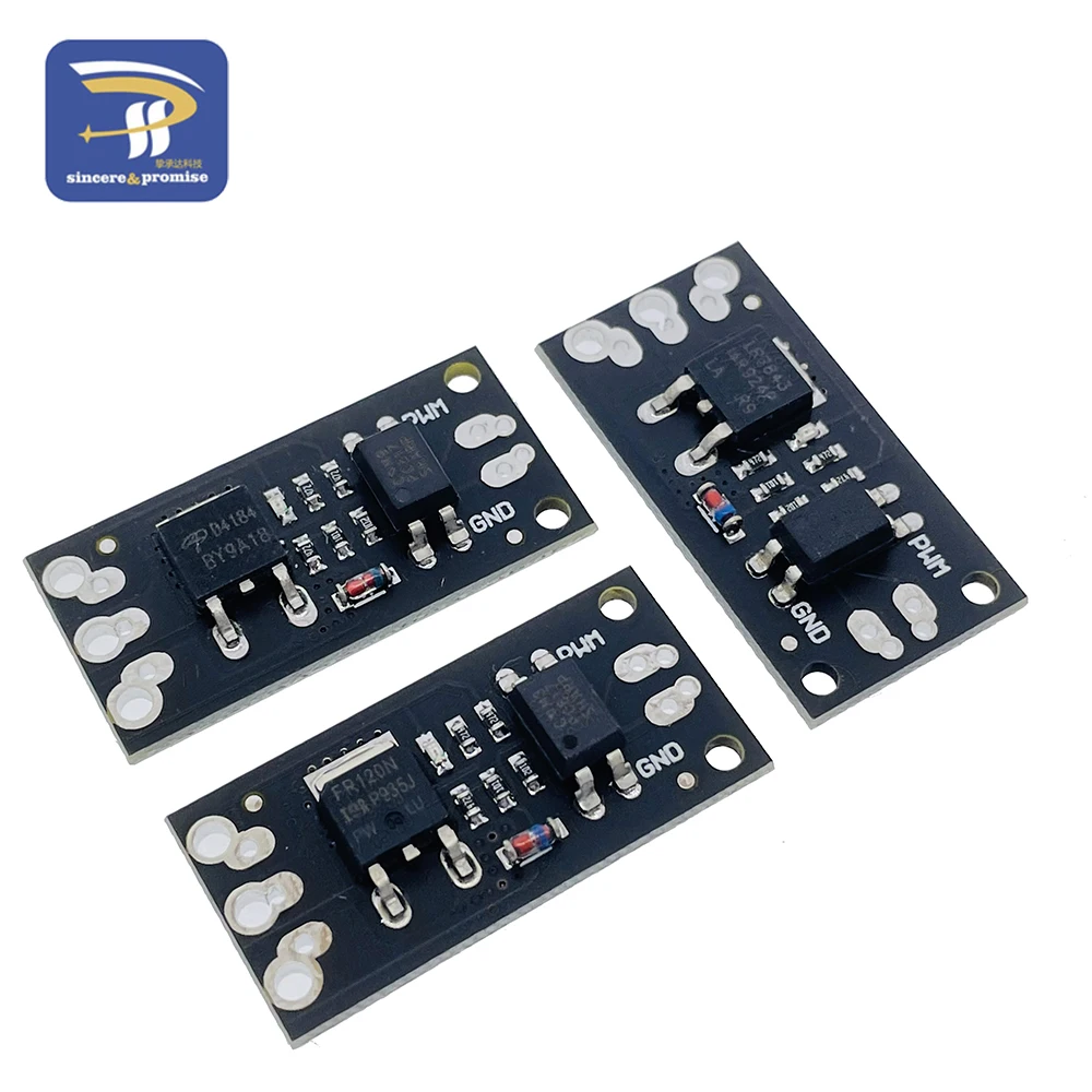 Isolated MOSFET MOS Field Effect Tube Module 3V / 5V FR120N LR7843 D4184 AOD4184 Board Replacement Relay For Arduino and MCU