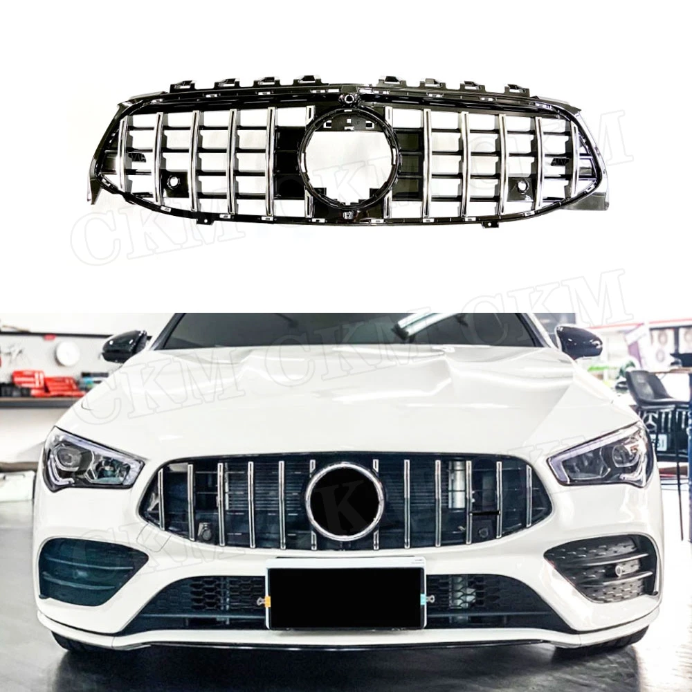 

For W118 Front Bumper Grill for Mercedes Benz CLA Class C118 CLA180 CLA200 CLA250 CLA45 AMG 2020 2021 Racing Grills