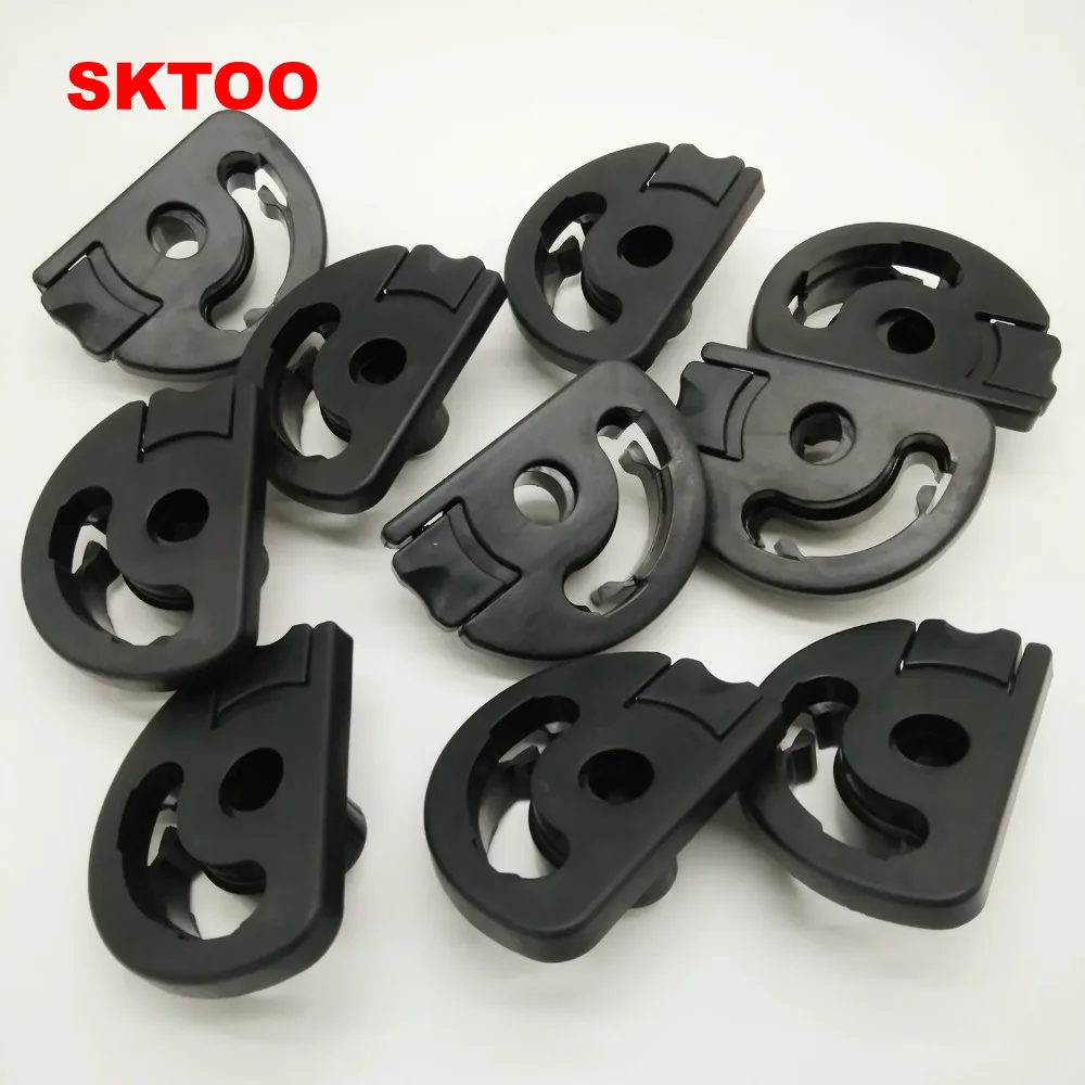 

SKTOO 10 PCS Armrest Bracket seat adjustment for Peugeot 307 Seat Armrest Plastic Mount Picasso 8969RA