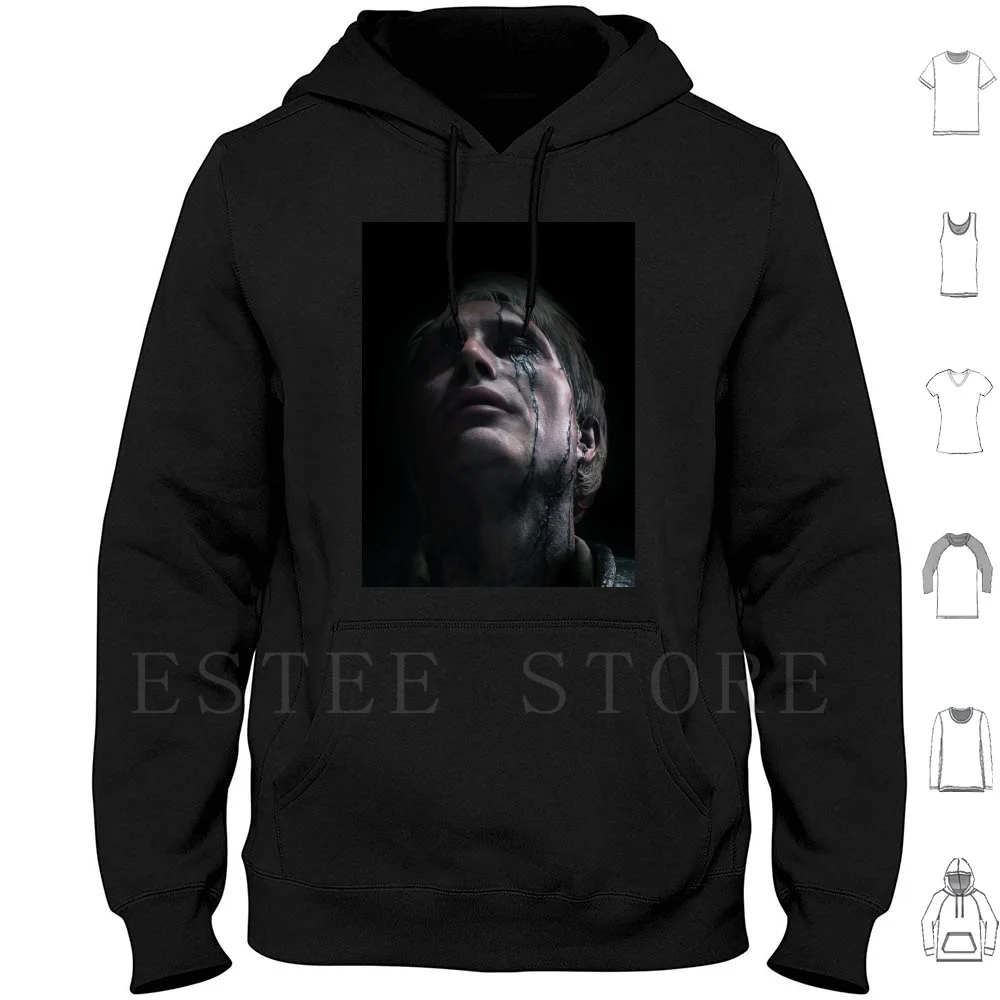 Cliff Unger Death Stranding Cliff From Death Stranding Hoodie Long Sleeve Death Stranding Bt Sam Bridges Sam Bridges