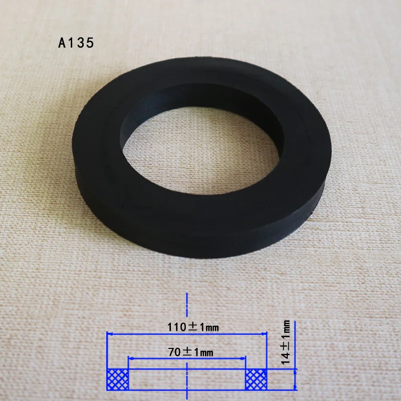 Split Toilet Drainage Rubber Ring Water Tank Drainage Sealing Ring Foam Rubber Rring Installation Rubber Gasket Accessories