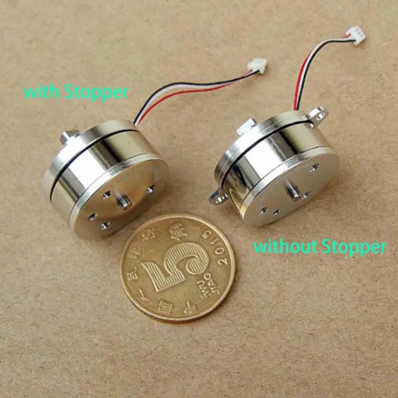 1500KV DC 6-12V 18500RPM 3-phase Micro 2204 PTZ Brushless Motor 20mm Dual Ball Bearing Outer Rotor for Car Quadcopter RC Drone