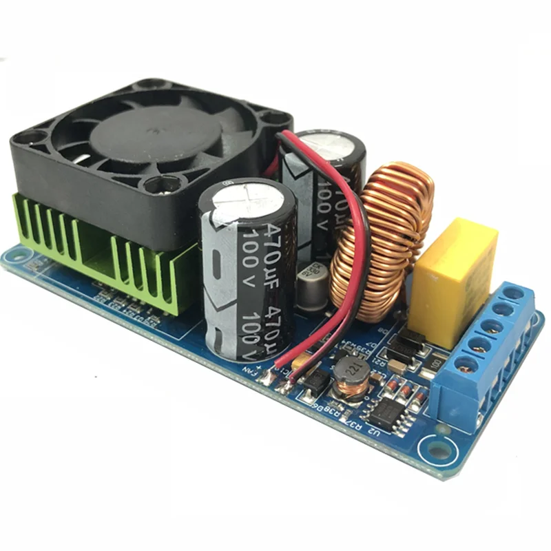 

IRS2092S high-power 500W class D HIFI digital power amplifier board finished mono/ultra LM3886