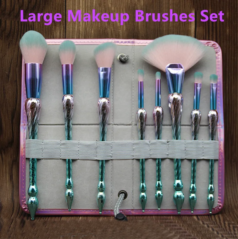 

Large Makeup Brushes Set Eye Shadow Foundation Powder Eyeliner Eyelash Lip Make Up Brush Cosmetic Beauty Tool Kit Hot