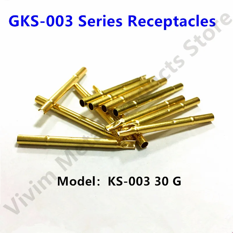 Original em alemão Sonda INGUN GKS-003 206 254 UM 3000/GKS-003 204 254 UM 2000 125MIL P125-H E Receptáculo KS-003 30 G 2.36 milímetros Manga