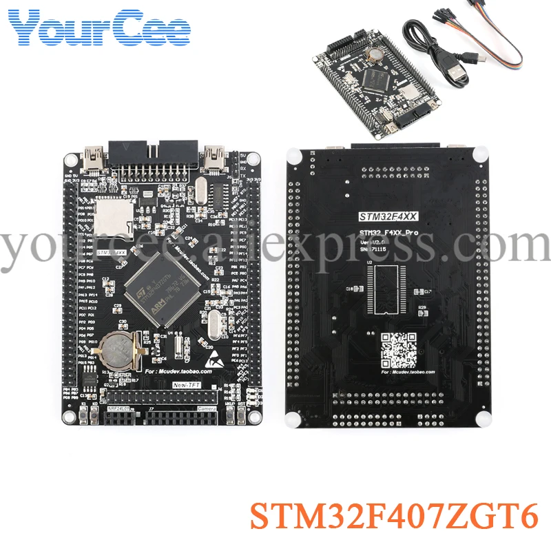 

Макетная плата STM32F407ZGT6 STM32, M4 Core, системная плата, модуль Φ 1,8 v-3,6 v