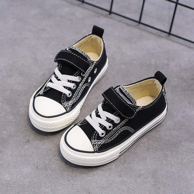 Babaya Children Canvas Shoes Boys Sneakers Breathble 2021 Spring New Fashion Kids Shoes for girl Student Single Girls Shoes