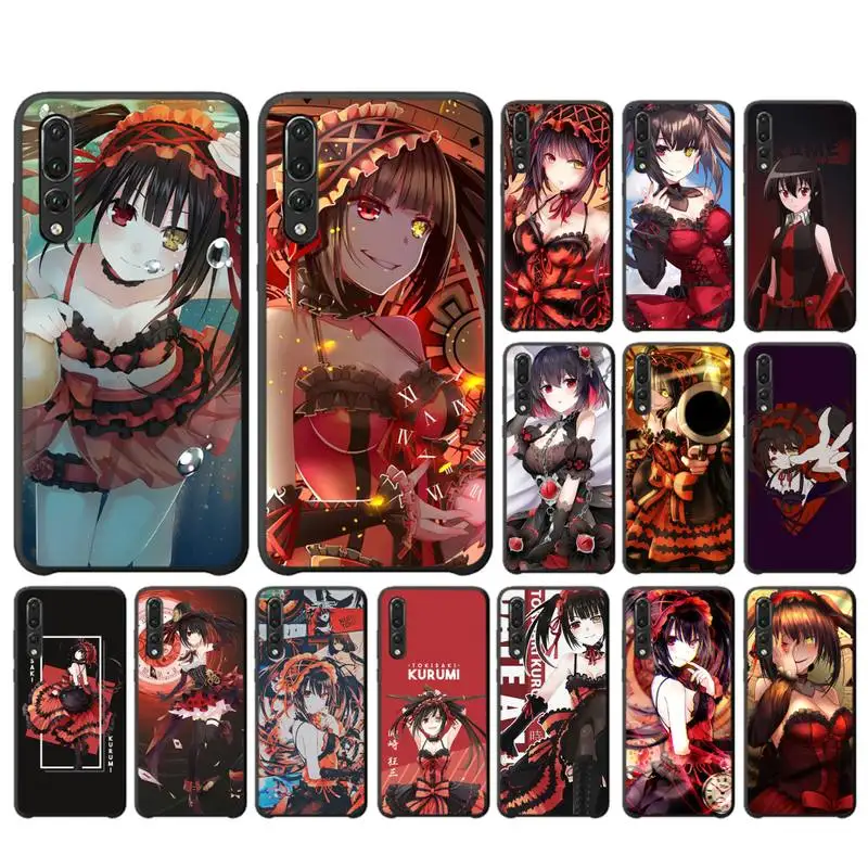 MaiYaCa Anime Kurumi Tokisaki Date A Live Phone Case For Huawei P10 20 30 40 lite pro Psmart2019 Mate 10 20 lite pro