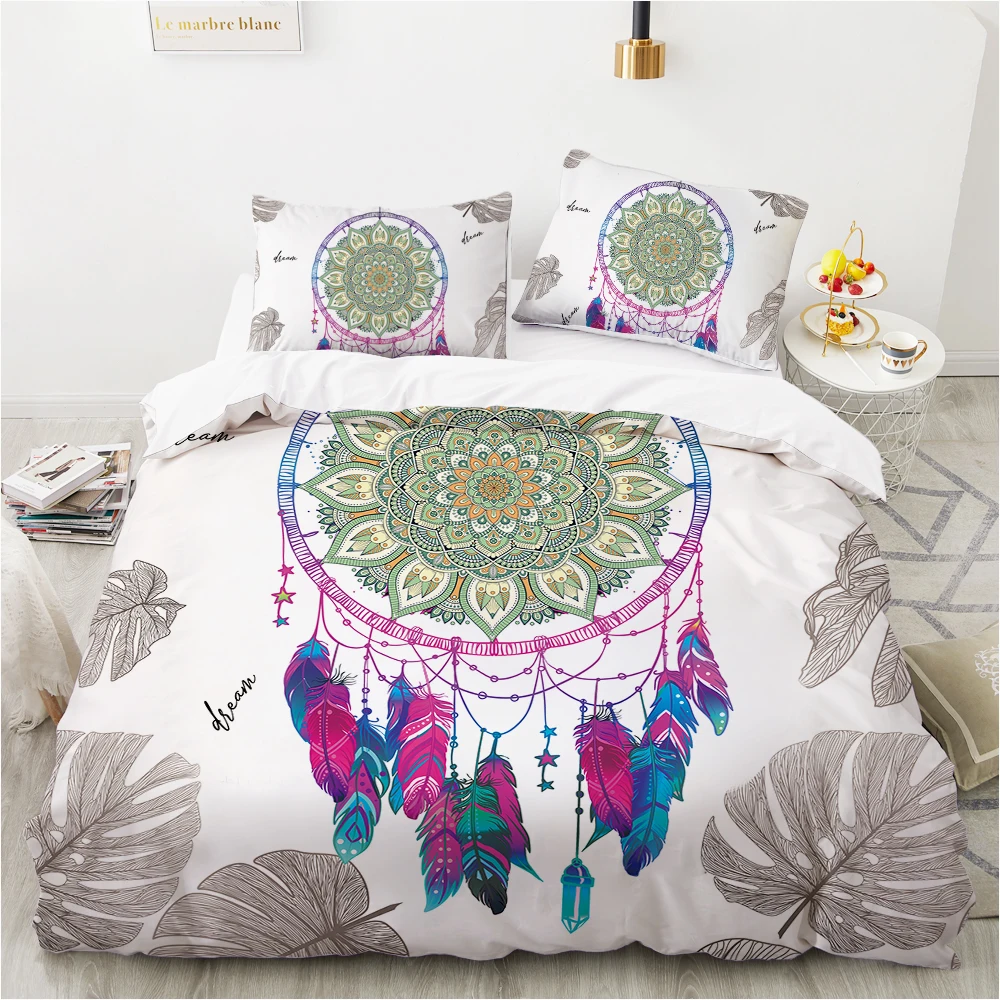 Luxury Bedding set Europe Queen King Size Duvet cover set  3D Print Bed linen Nordic Comfortable Quilt cover Bed Set colour